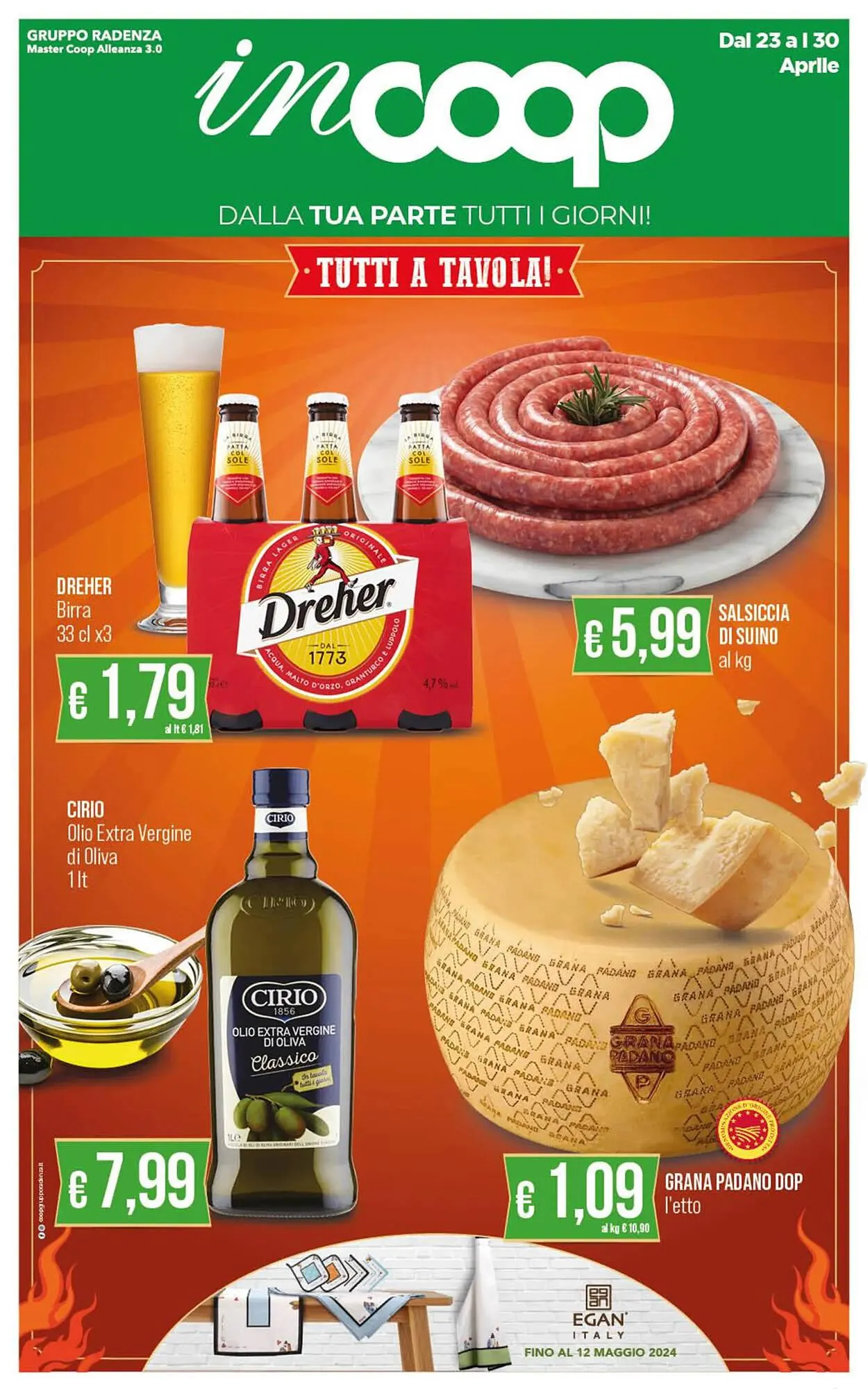 Volantino In Coop da 23 aprile a 30 aprile di 2024 - Pagina del volantino 1