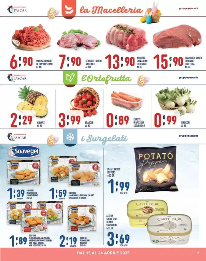 Buona Pasqua da 15 aprile a 26 aprile di 2025 - Pagina del volantino 11