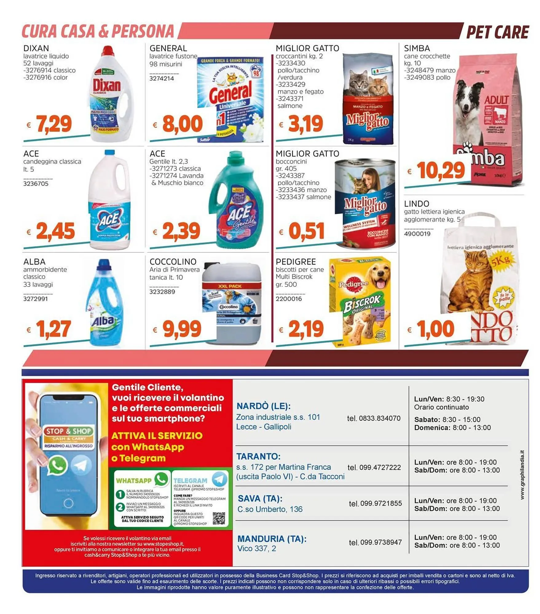 Volantino Stop&Shop da 29 maggio a 11 giugno di 2025 - Pagina del volantino 24