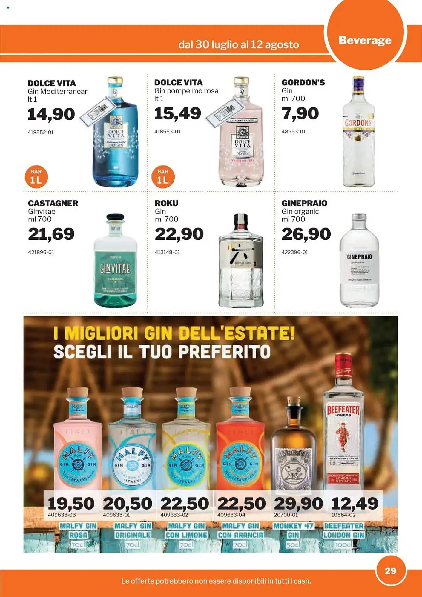 Volantino GrosMarket da 30 luglio a 12 agosto di 2025 - Pagina del volantino 29