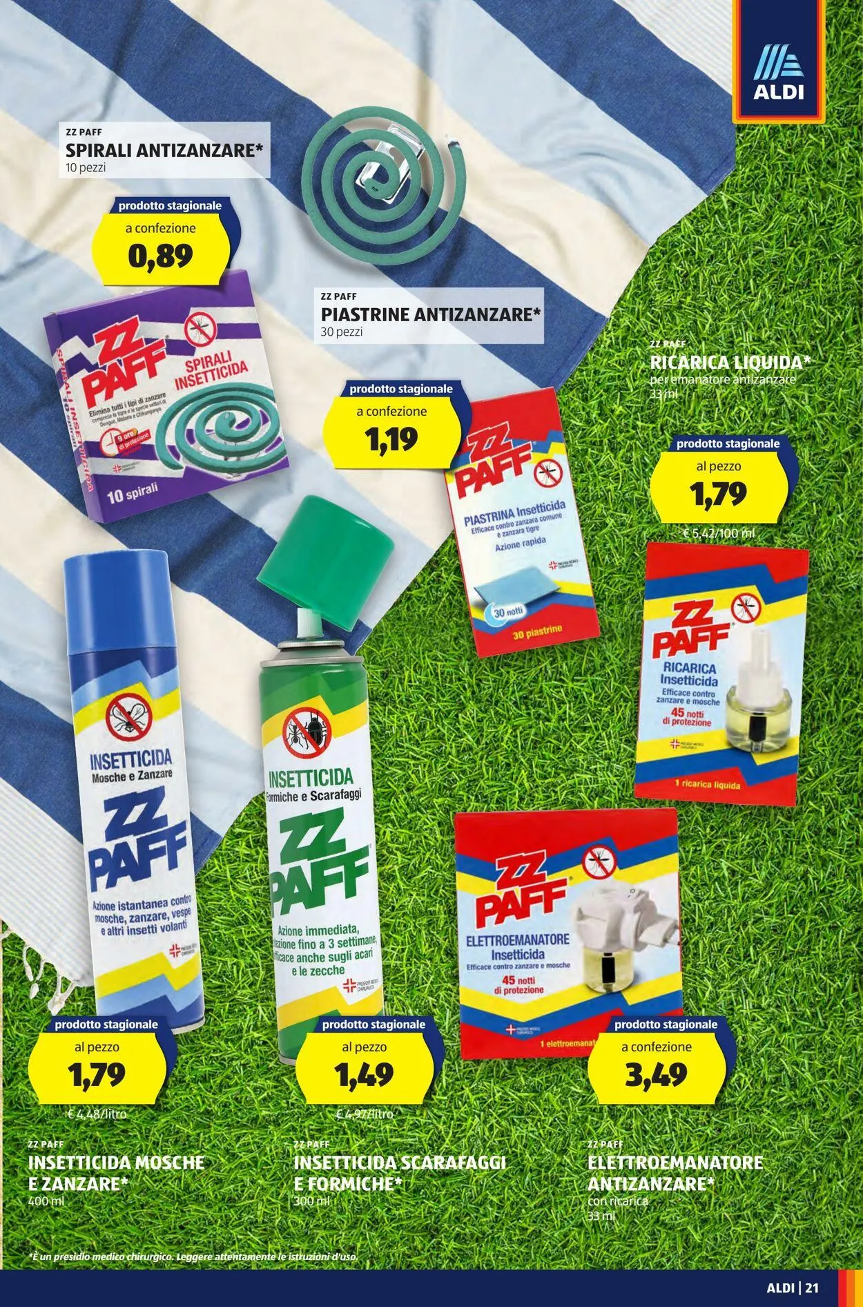 Aldi Volantino attuale da 9 giugno a 15 giugno di 2025 - Pagina del volantino 21