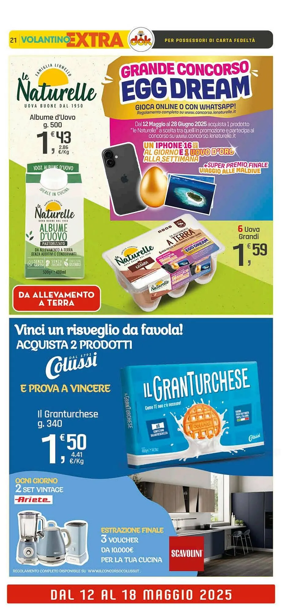 Volantino Supermercati Dok da 12 maggio a 18 maggio di 2025 - Pagina del volantino 21