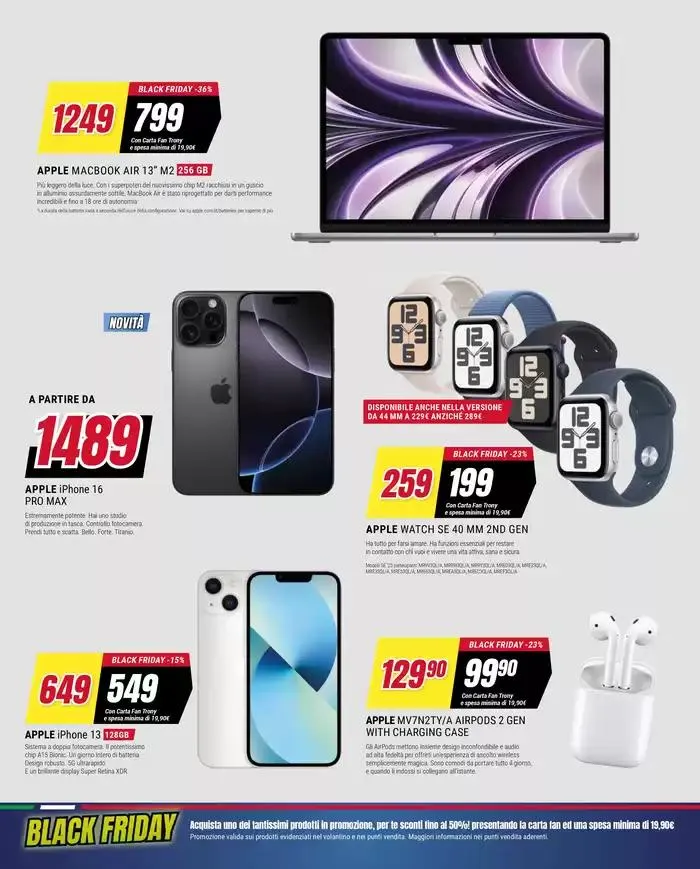 Black friday da 26 novembre a 4 dicembre di 2024 - Pagina del volantino 6