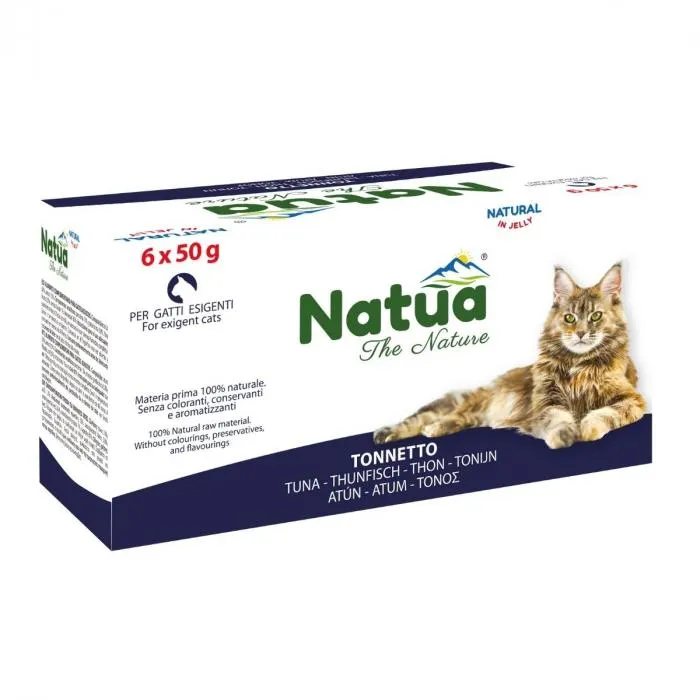 Natua Multipack Jelly Cat cibo umido per gatti 6x50g