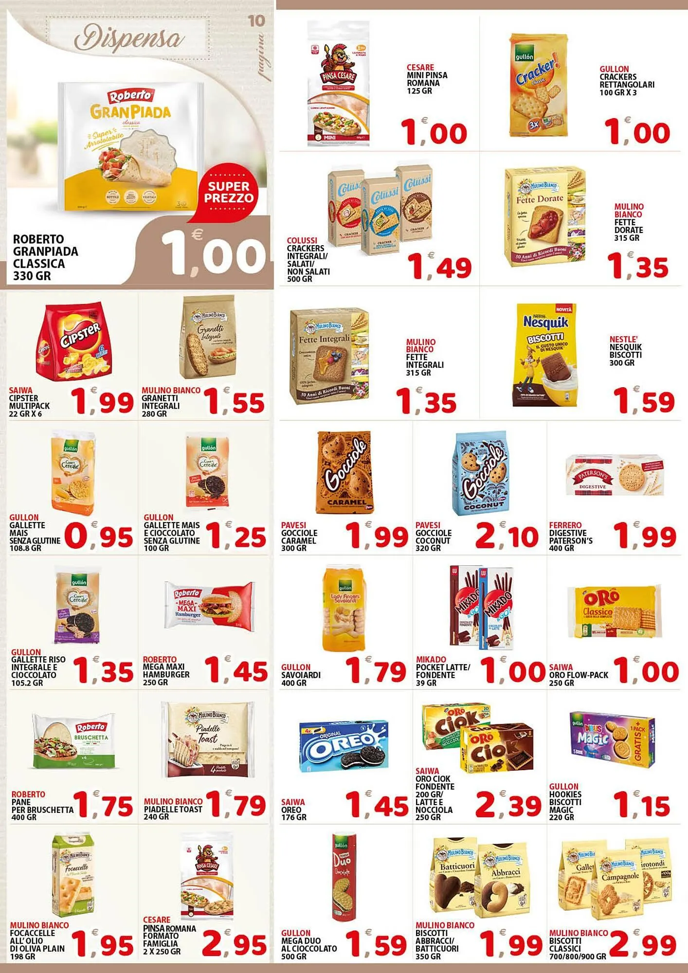 Volantino Premium Supermercati da 10 luglio a 23 luglio di 2025 - Pagina del volantino 10