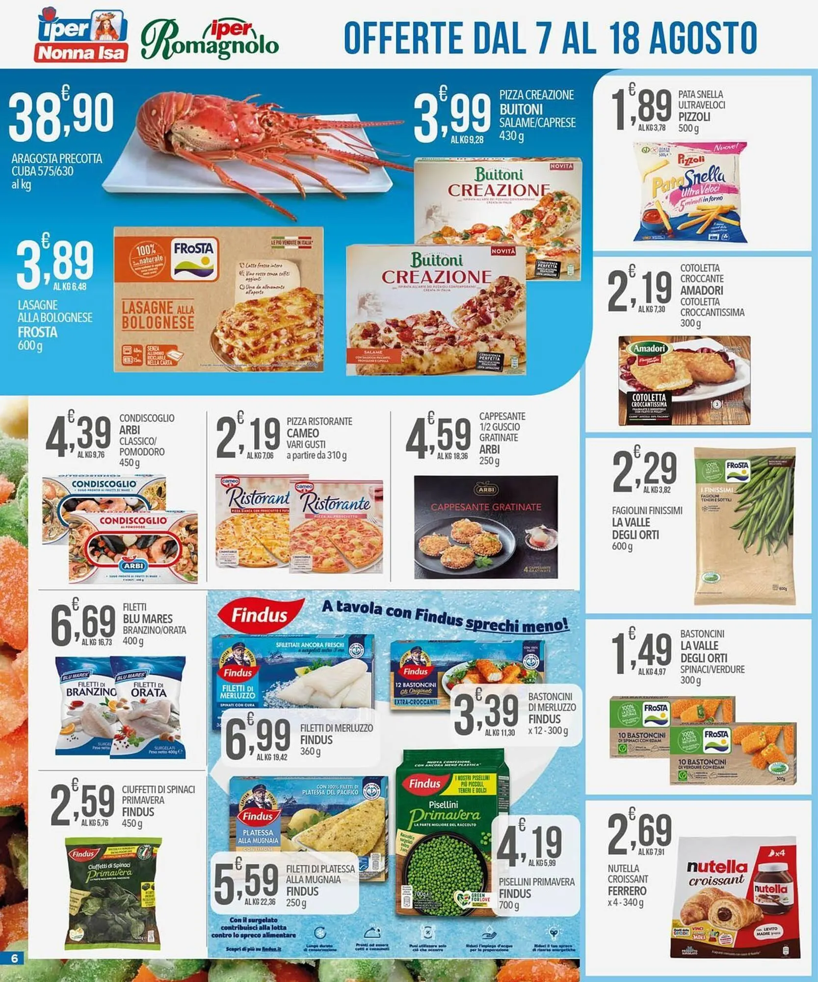 Volantino Iper Nonna Isa da 7 agosto a 18 agosto di 2025 - Pagina del volantino 6