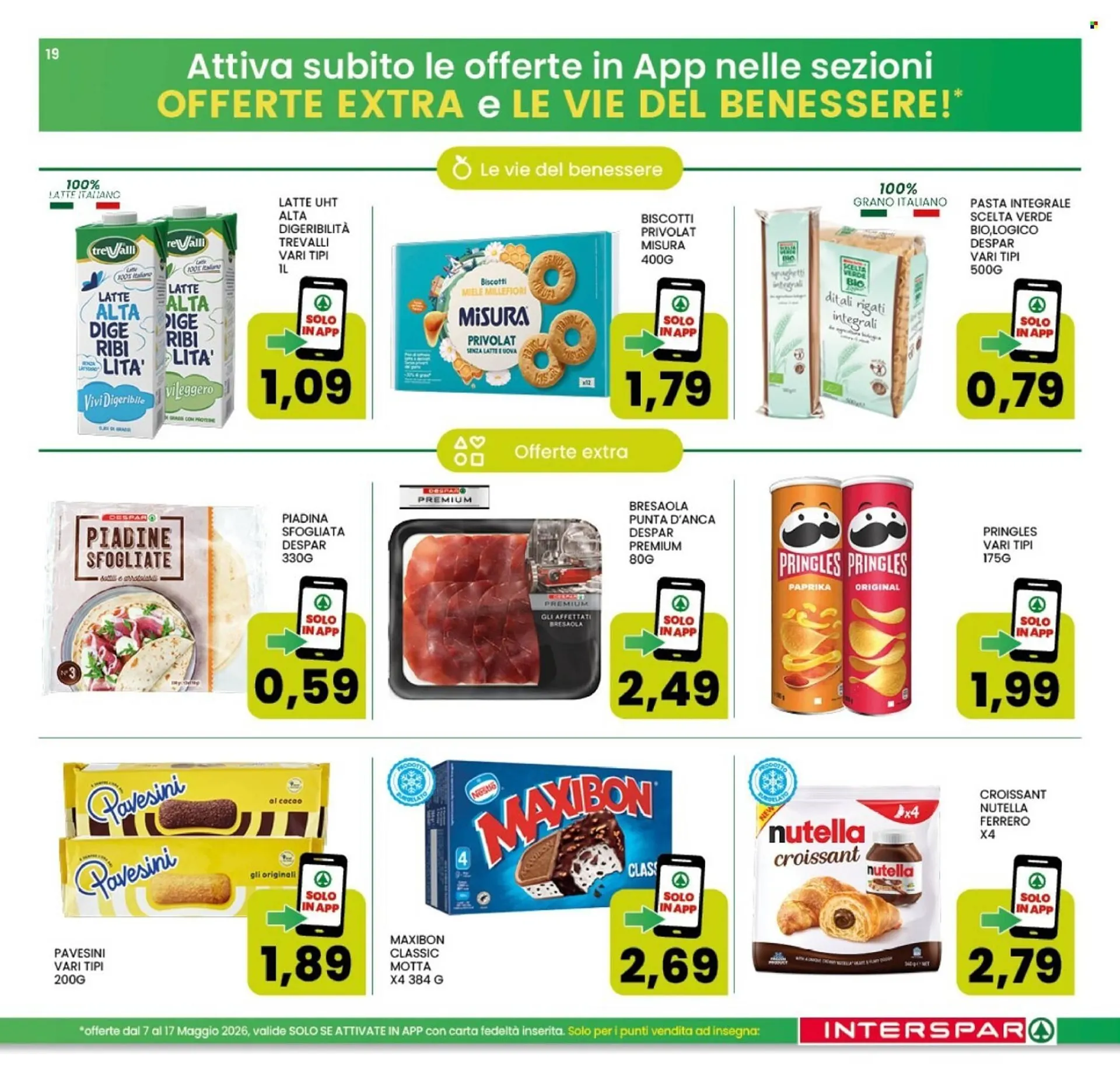Volantino Interspar da 7 maggio a 17 maggio di 2026 - Pagina del volantino 19
