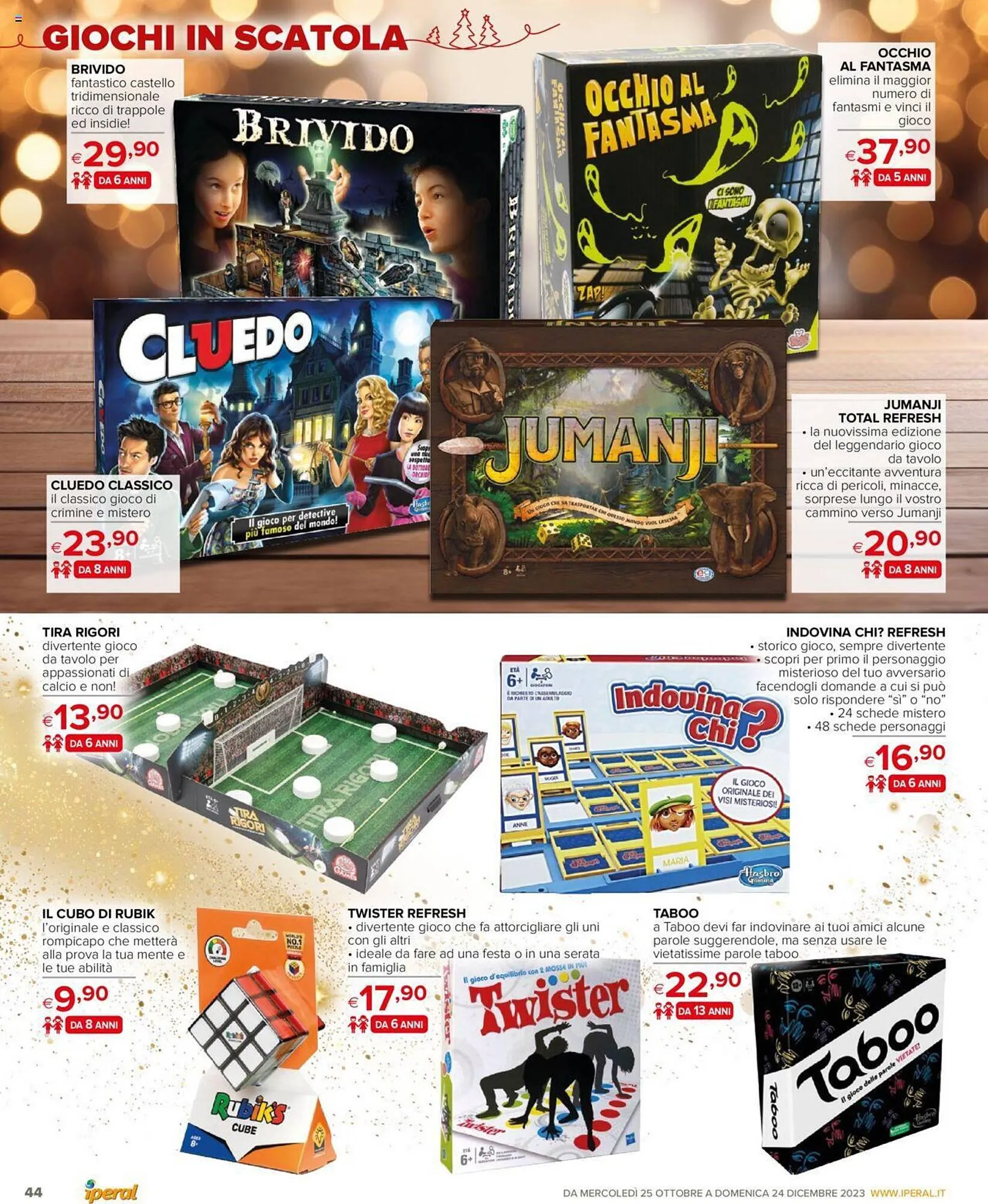 Volantino Iperal da 25 ottobre a 24 dicembre di 2023 - Pagina del volantino 44