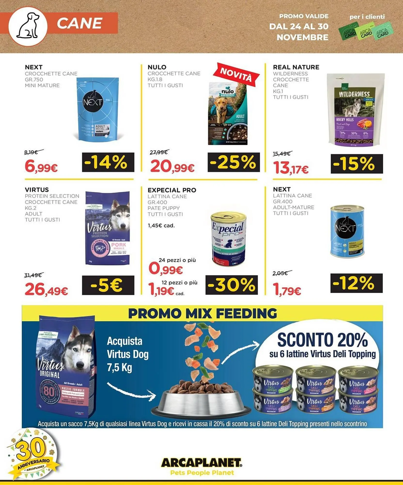 Volantino Arcaplanet da 24 novembre a 30 novembre di 2025 - Pagina del volantino 20
