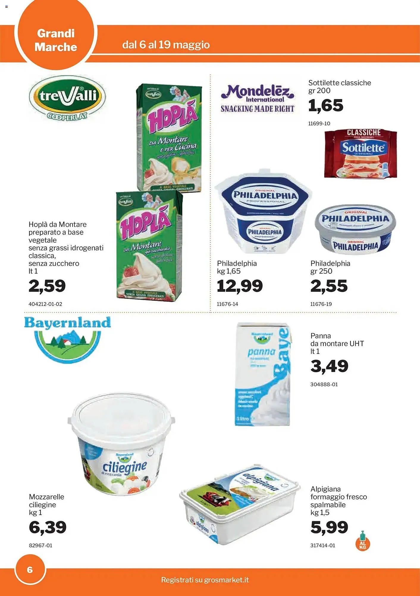 Volantino GrosMarket da 6 maggio a 19 maggio di 2026 - Pagina del volantino 6
