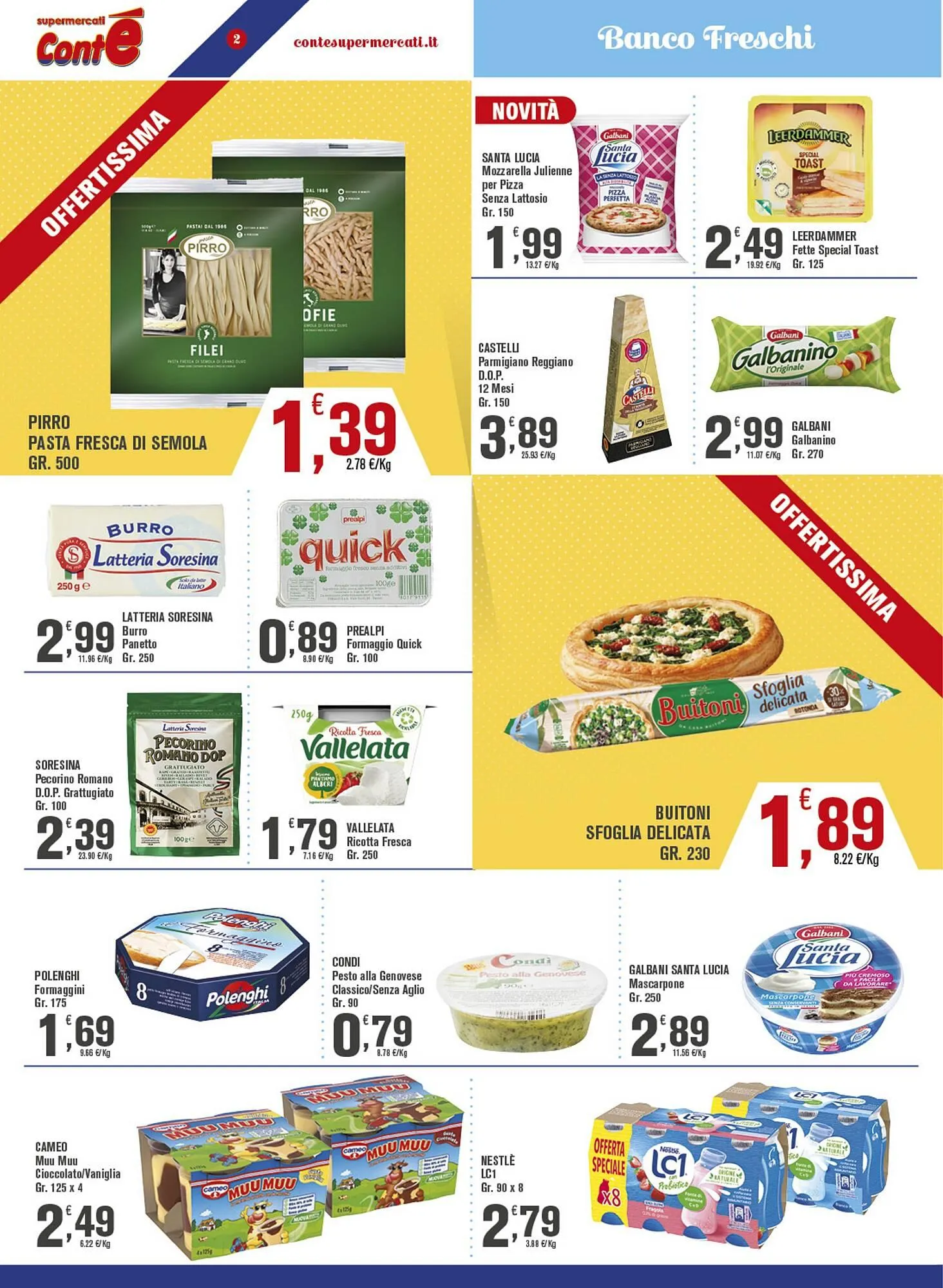 Volantino Conté Supermercati da 2 ottobre a 12 ottobre di 2025 - Pagina del volantino 2