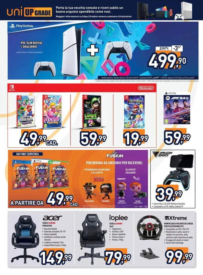 Estate alla grande da Unieuro! da 5 luglio a 18 luglio di 2024 - Pagina del volantino 12