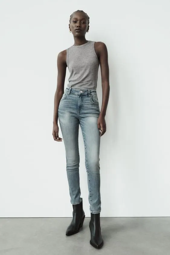 JEANS TRF SKINNY A VITA MEDIA