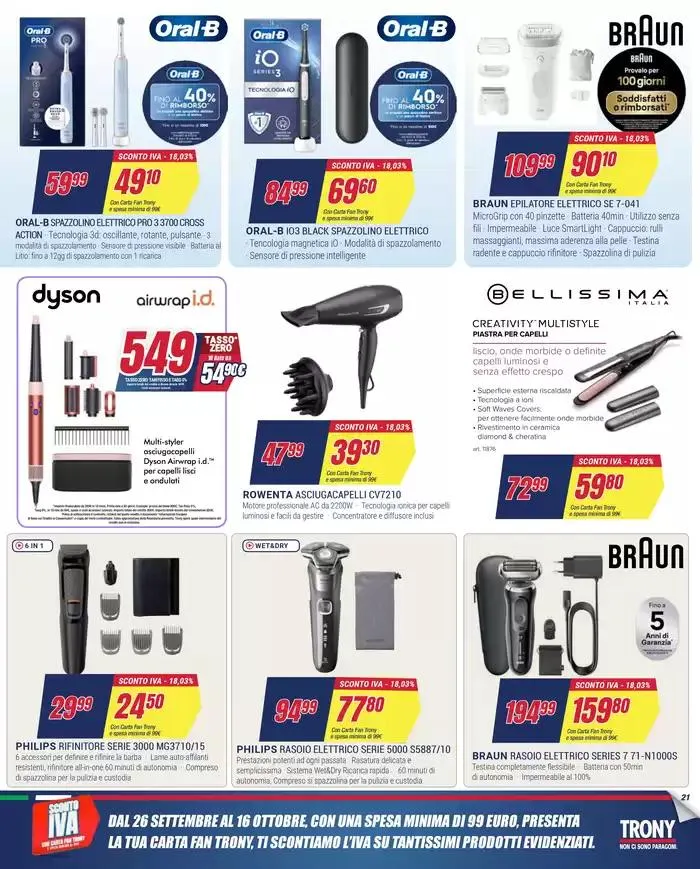 Sconti iva da 26 settembre a 16 ottobre di 2024 - Pagina del volantino 21