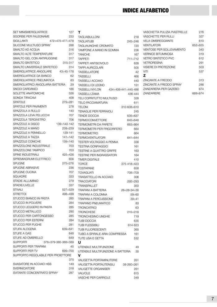 Catalogo Generale da 10 gennaio a 13 maggio di 2025 - Pagina del volantino 8