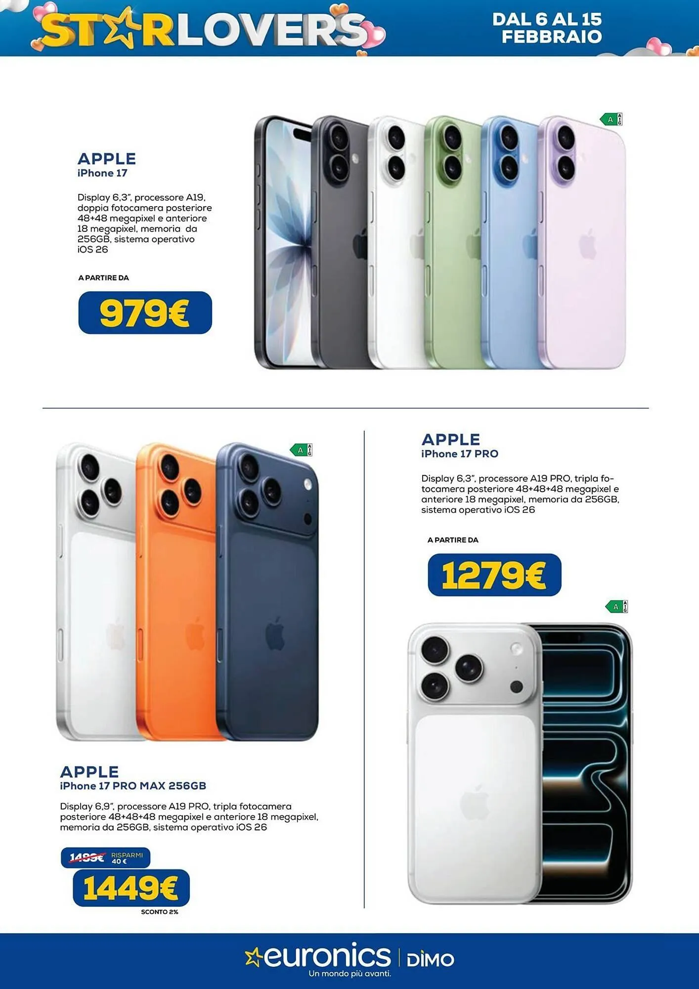 Volantino Euronics da 6 febbraio a 15 febbraio di 2026 - Pagina del volantino 20