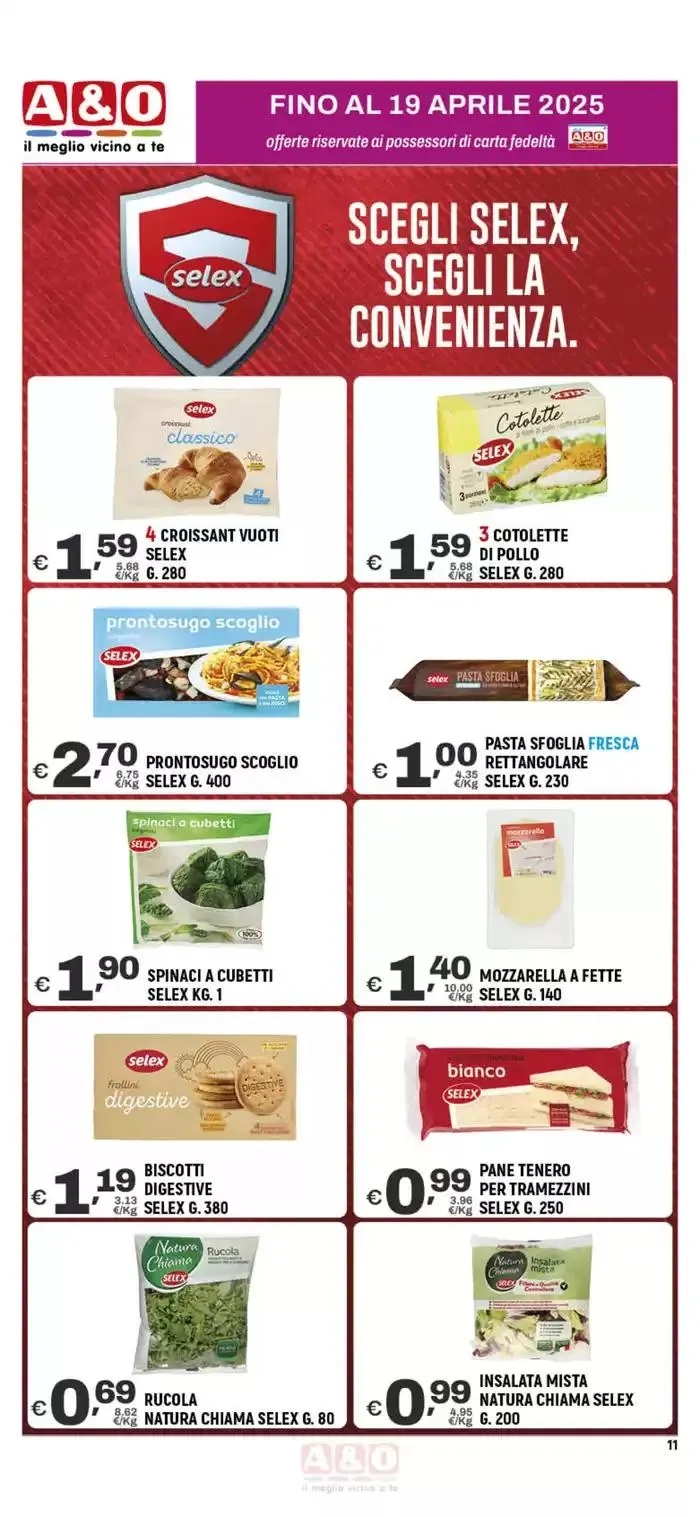 Aria di Pasqua da 10 aprile a 19 aprile di 2025 - Pagina del volantino 11