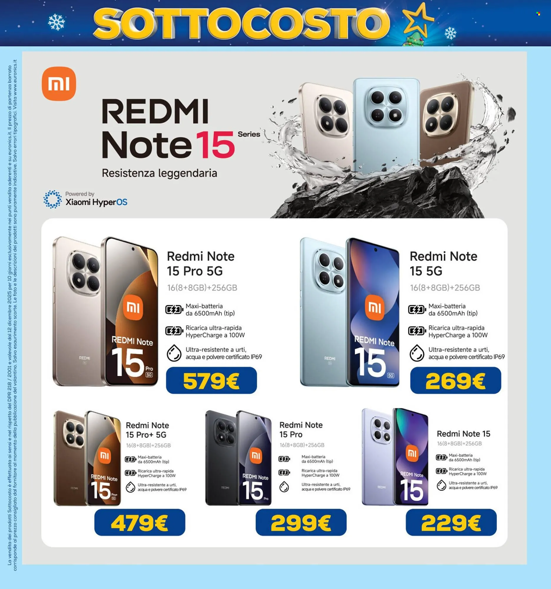 Volantino Euronics da 12 dicembre a 24 dicembre di 2025 - Pagina del volantino 7