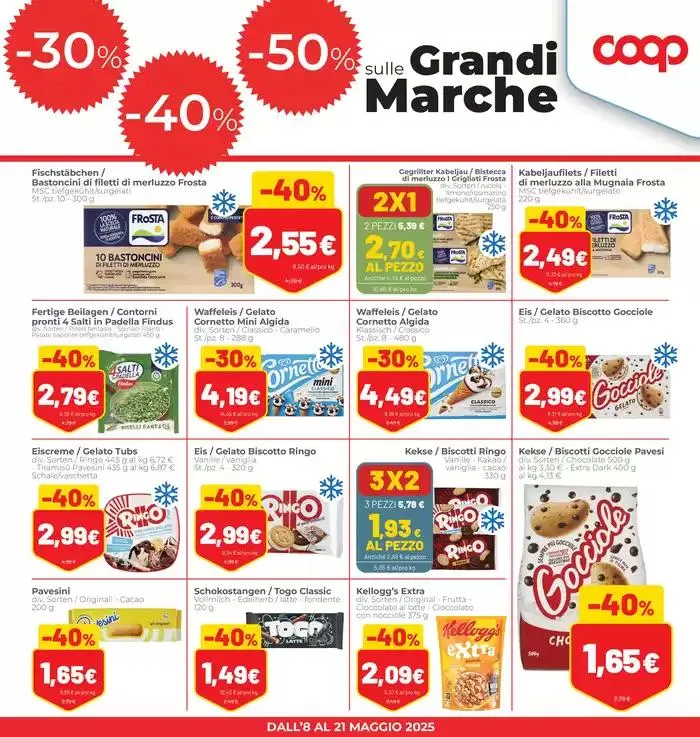 30% 40% 5% rabatt auf grosse marken da 8 maggio a 21 maggio di 2025 - Pagina del volantino 3