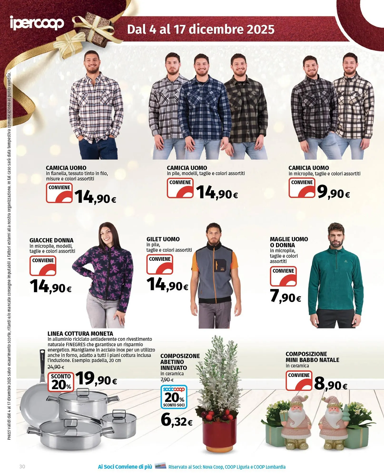 Volantino Ipercoop da 4 dicembre a 17 dicembre di 2025 - Pagina del volantino 30