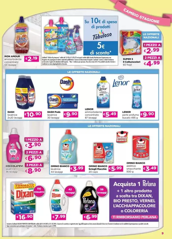 Da giovedi 10 a martedi 29 aprile 2025 da 11 aprile a 19 aprile di 2025 - Pagina del volantino 9