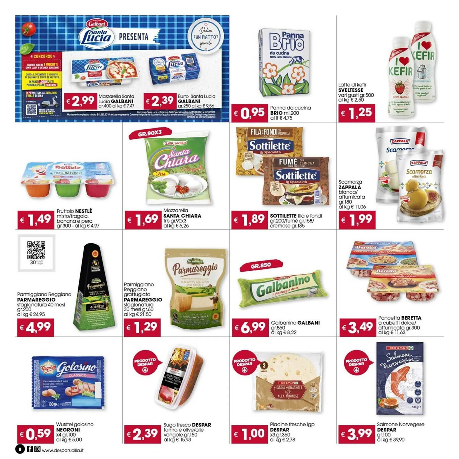 Volantino Eurospar da 31 agosto a 10 settembre di 2023 - Pagina del volantino 8