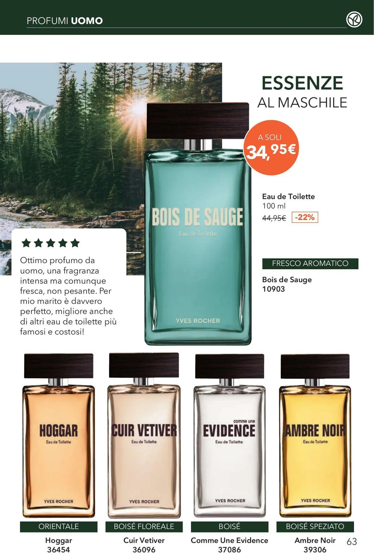 Yves Rocher Volantino attuale da 30 gennaio a 13 febbraio di 2025 - Pagina del volantino 63