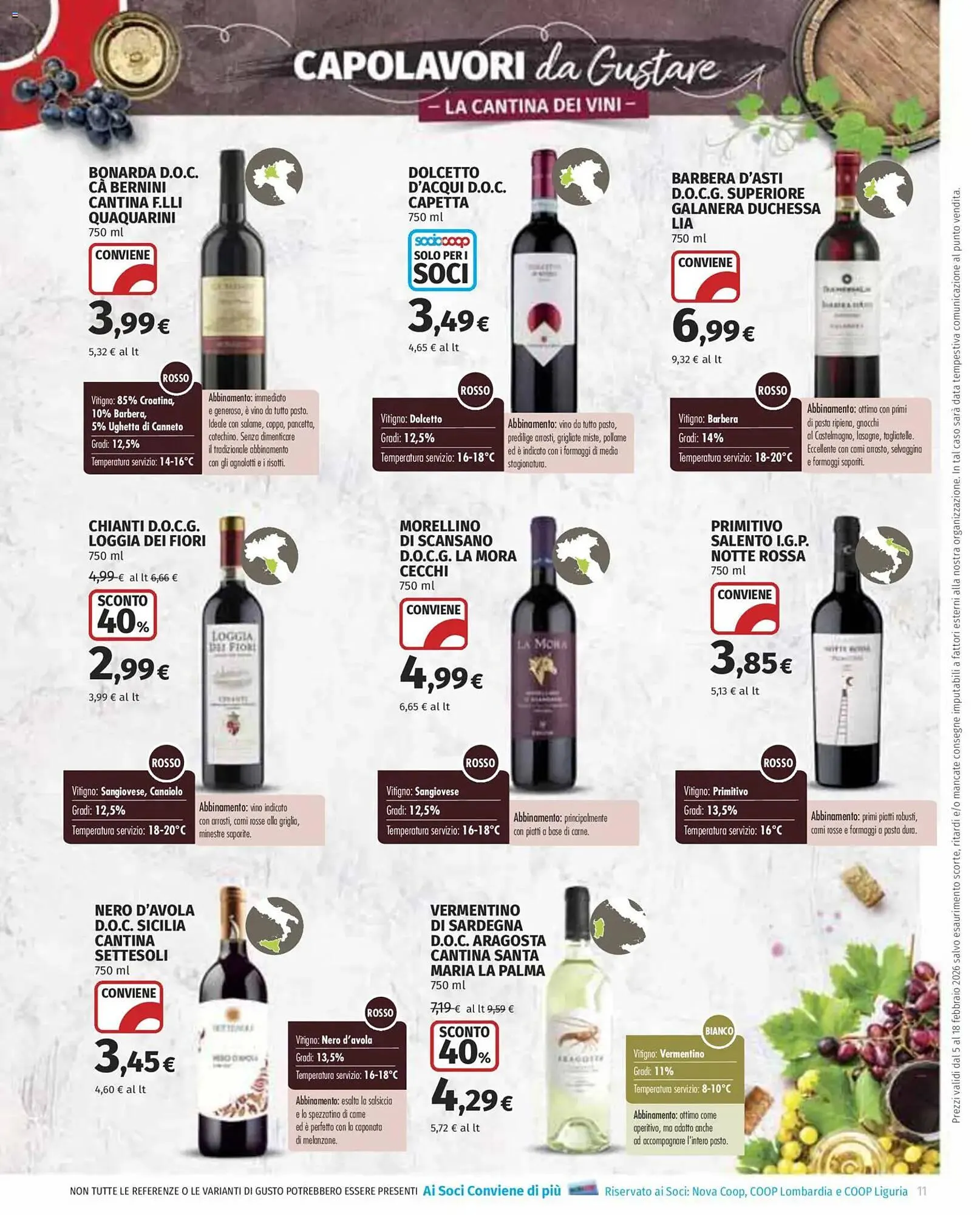 Volantino Coop da 5 febbraio a 18 febbraio di 2026 - Pagina del volantino 11