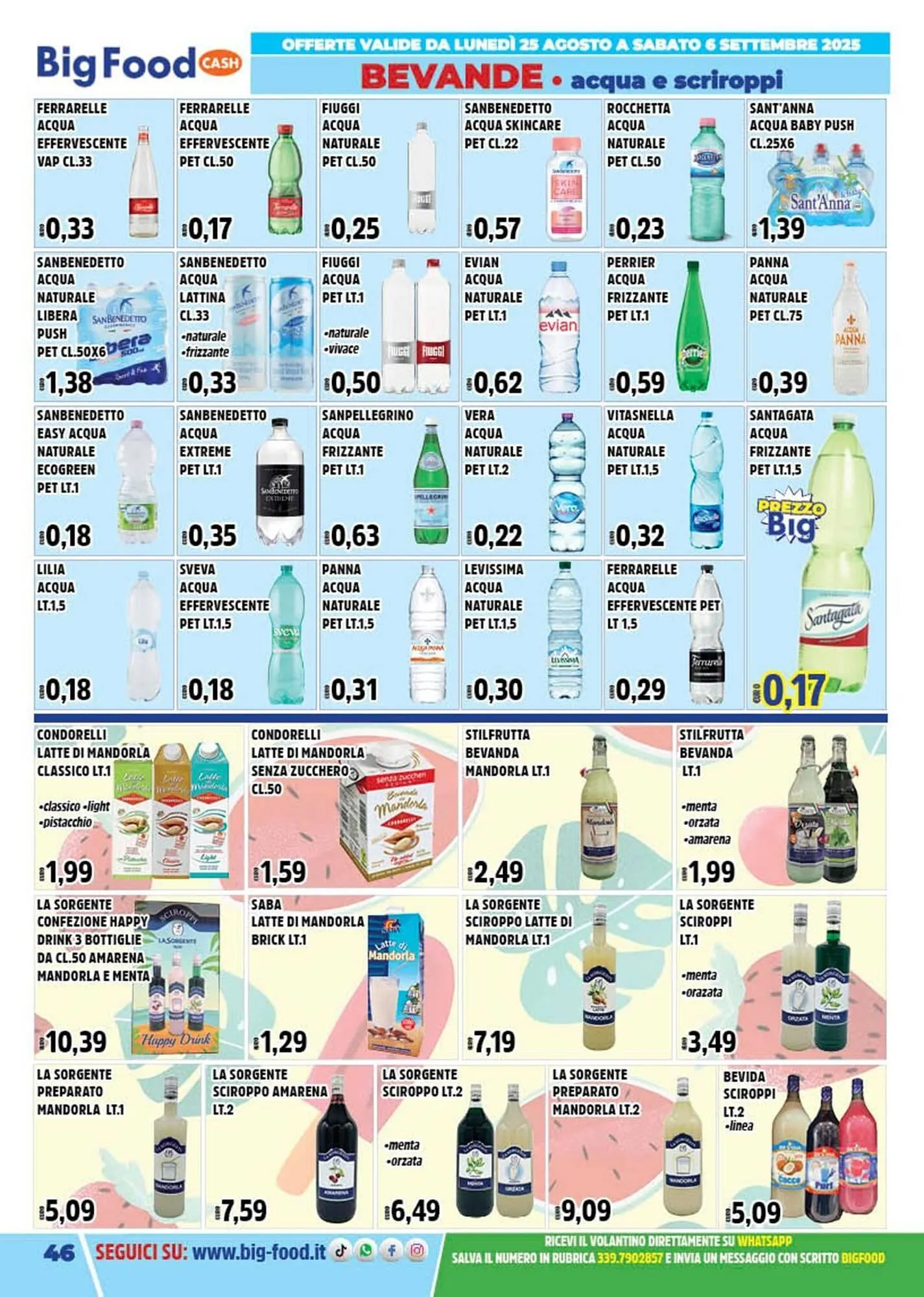 Volantino Big Food da 25 agosto a 6 settembre di 2025 - Pagina del volantino 46