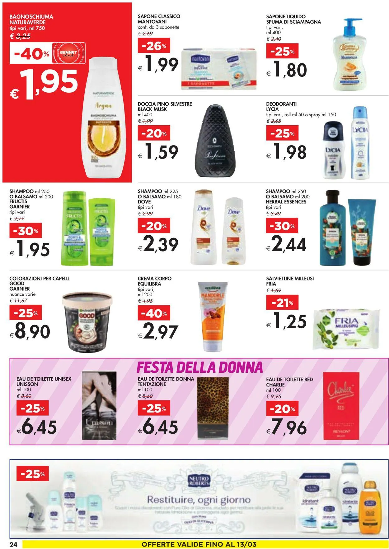 bennet Volantino attuale da 29 febbraio a 9 marzo di 2024 - Pagina del volantino 25