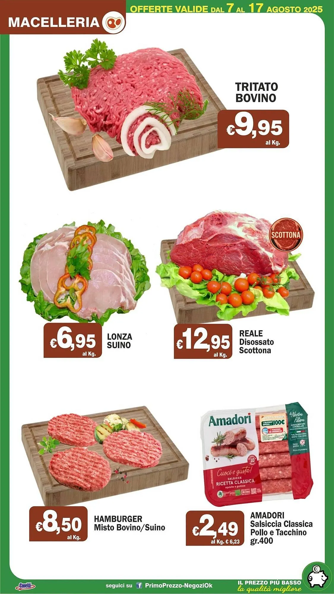 Volantino Primo Prezzo da 7 agosto a 17 agosto di 2025 - Pagina del volantino 32