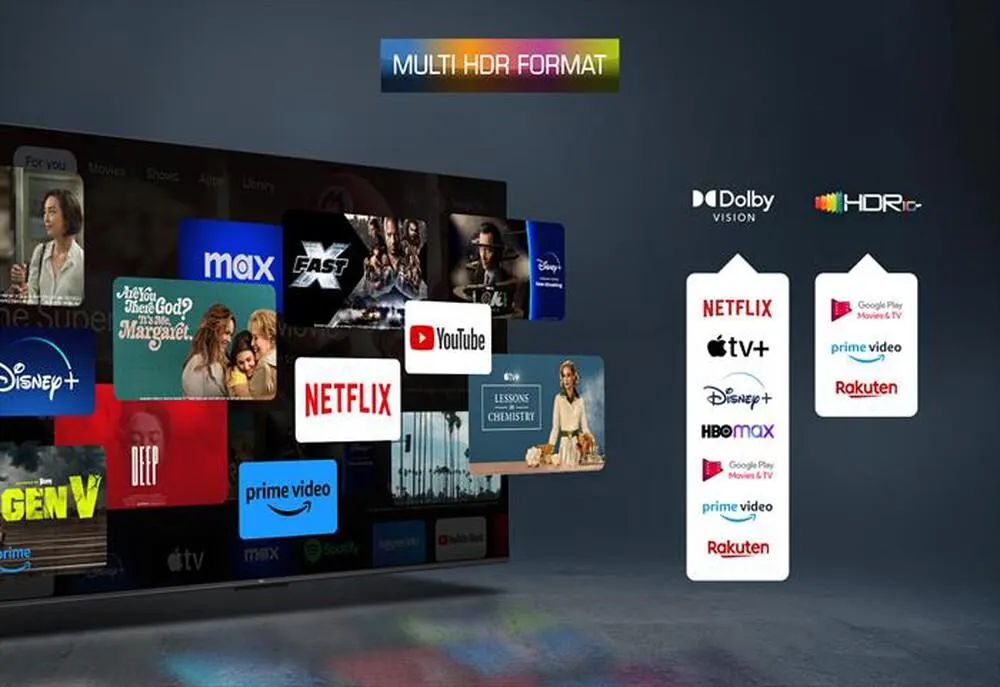 TCL - Smart TV Q-LED UHD 4K 75" 75C69B-Titanium