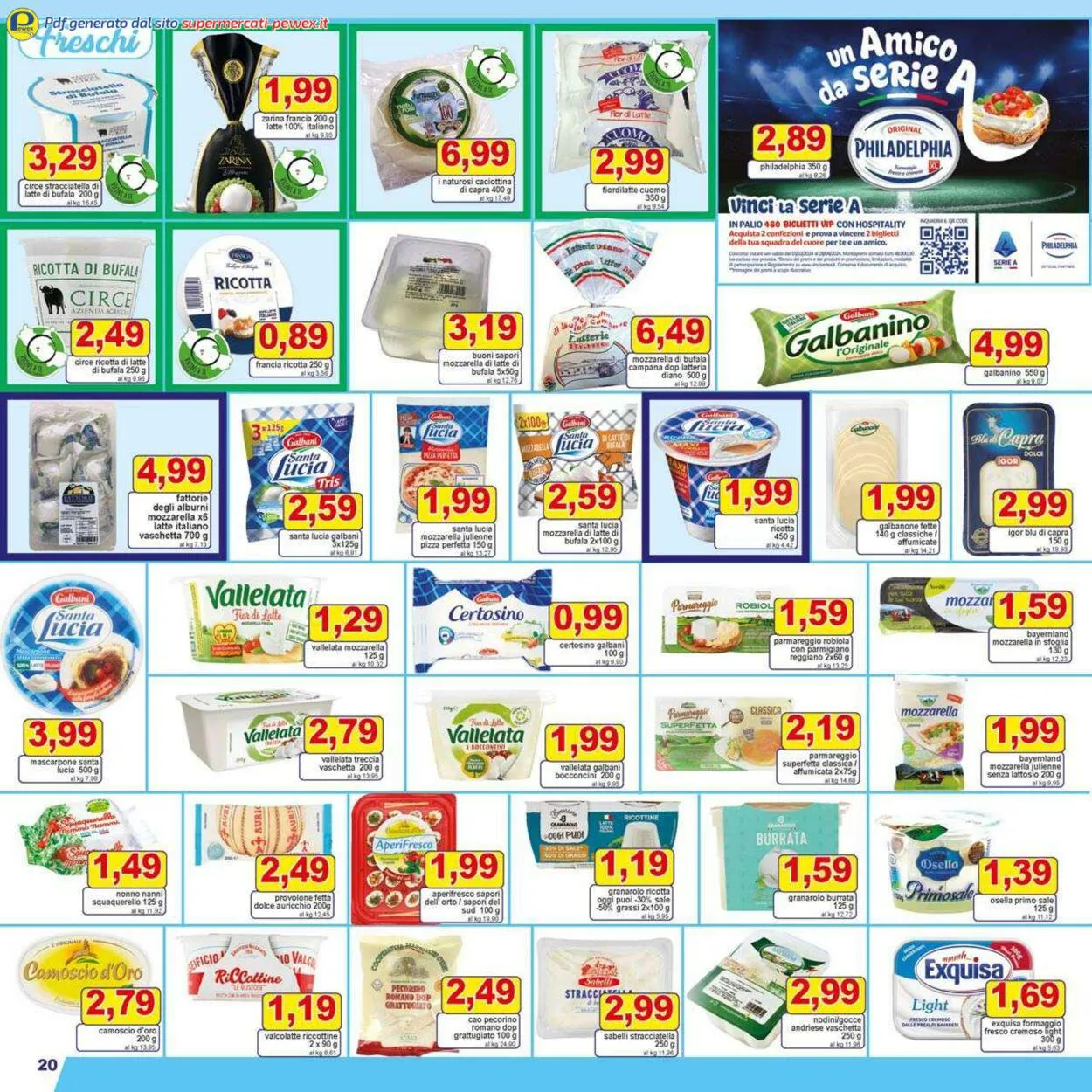 Pewex Volantino attuale da 25 luglio a 8 agosto di 2024 - Pagina del volantino 20