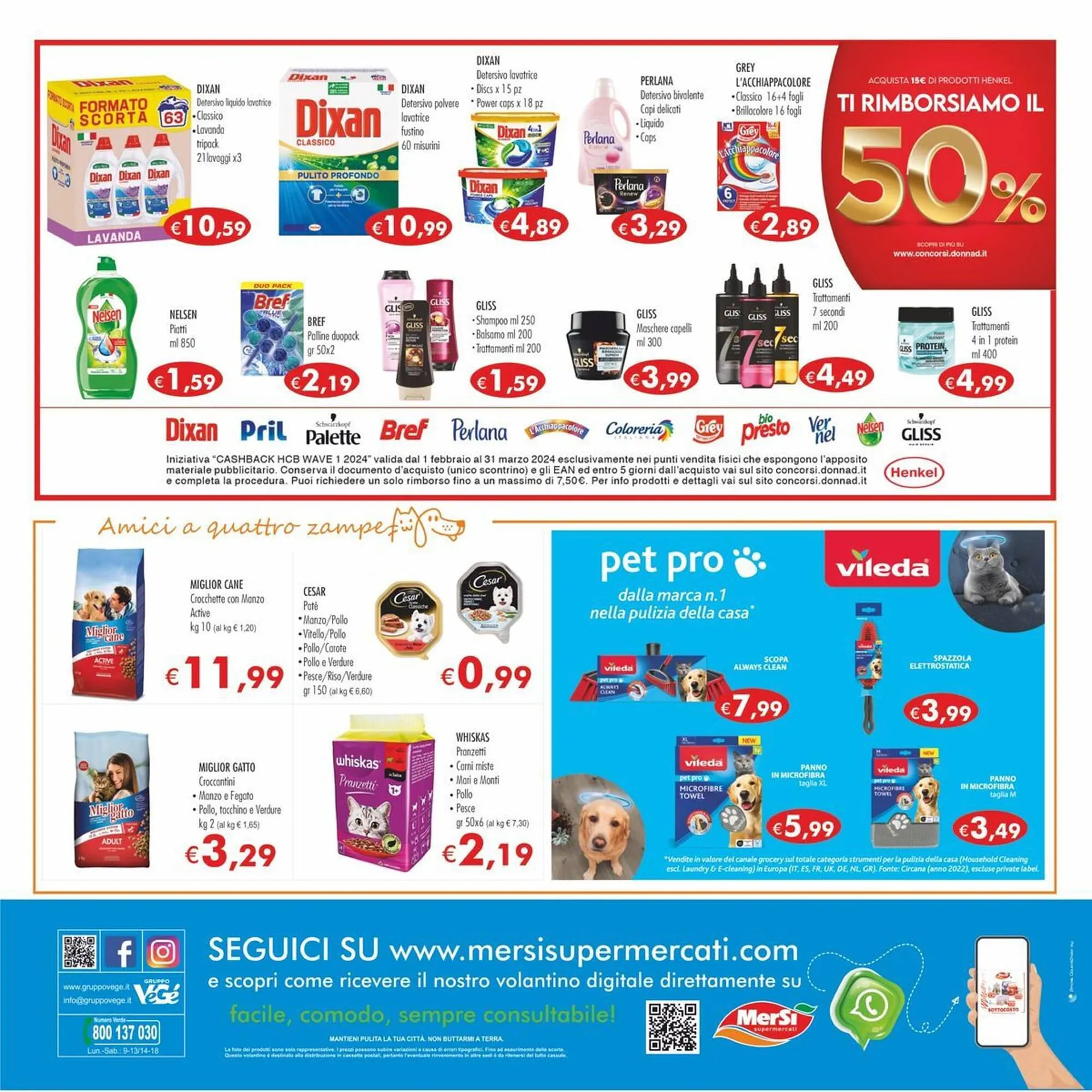 Volantino MerSi Supermercati da 21 febbraio a 5 marzo di 2024 - Pagina del volantino 12