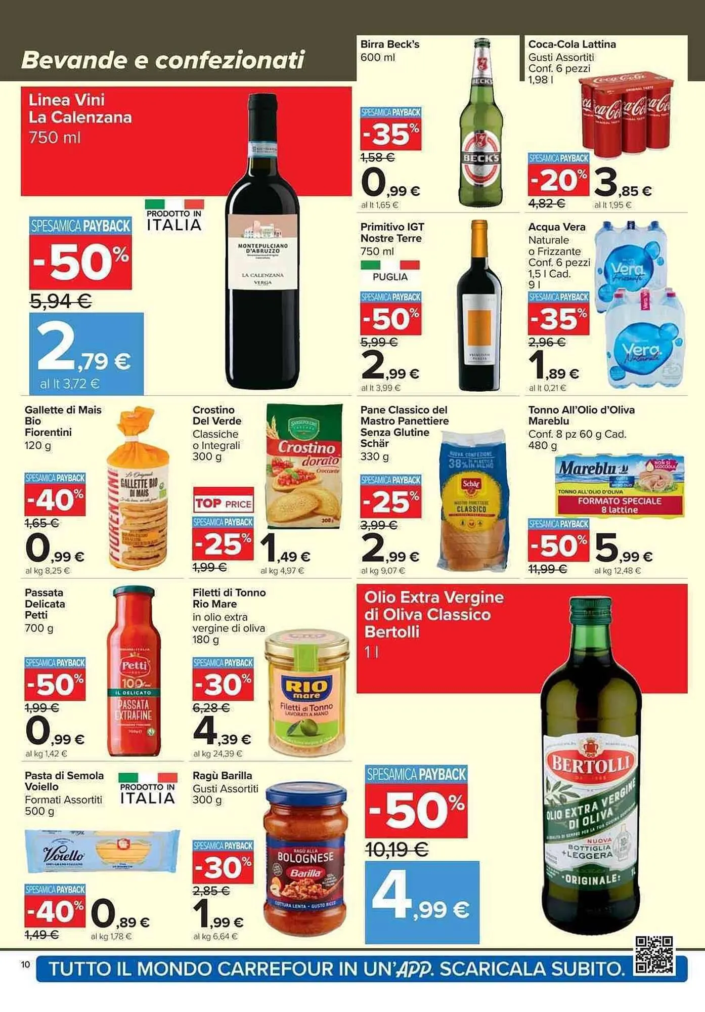Volantino Carrefour Market da 13 marzo a 23 marzo di 2026 - Pagina del volantino 10