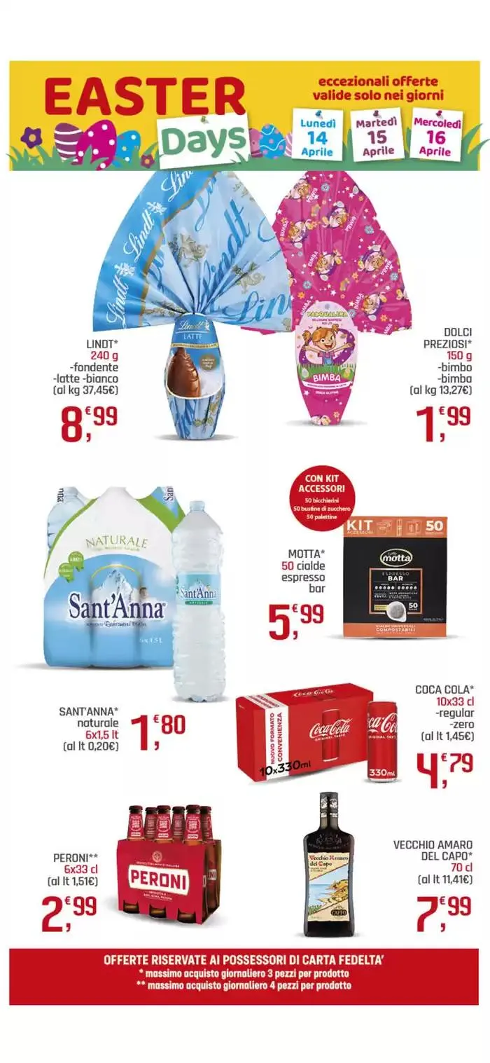 Offerte valide dal 9 al 19 Aprile 2025 da 15 aprile a 19 aprile di 2025 - Pagina del volantino 13