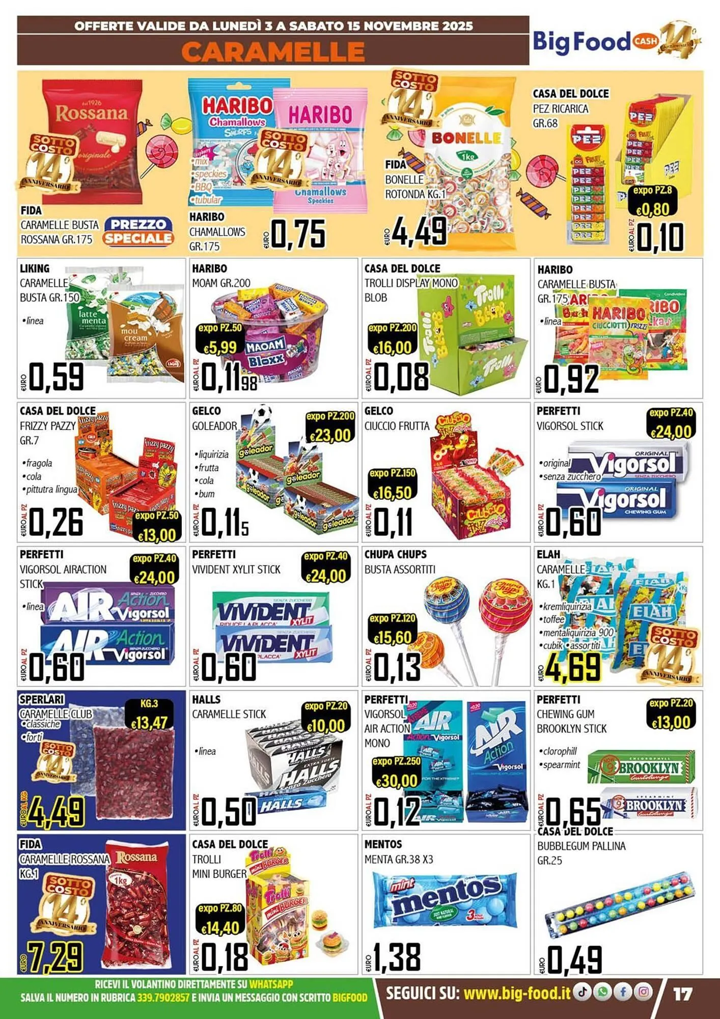 Volantino Big Food da 3 novembre a 15 novembre di 2025 - Pagina del volantino 17