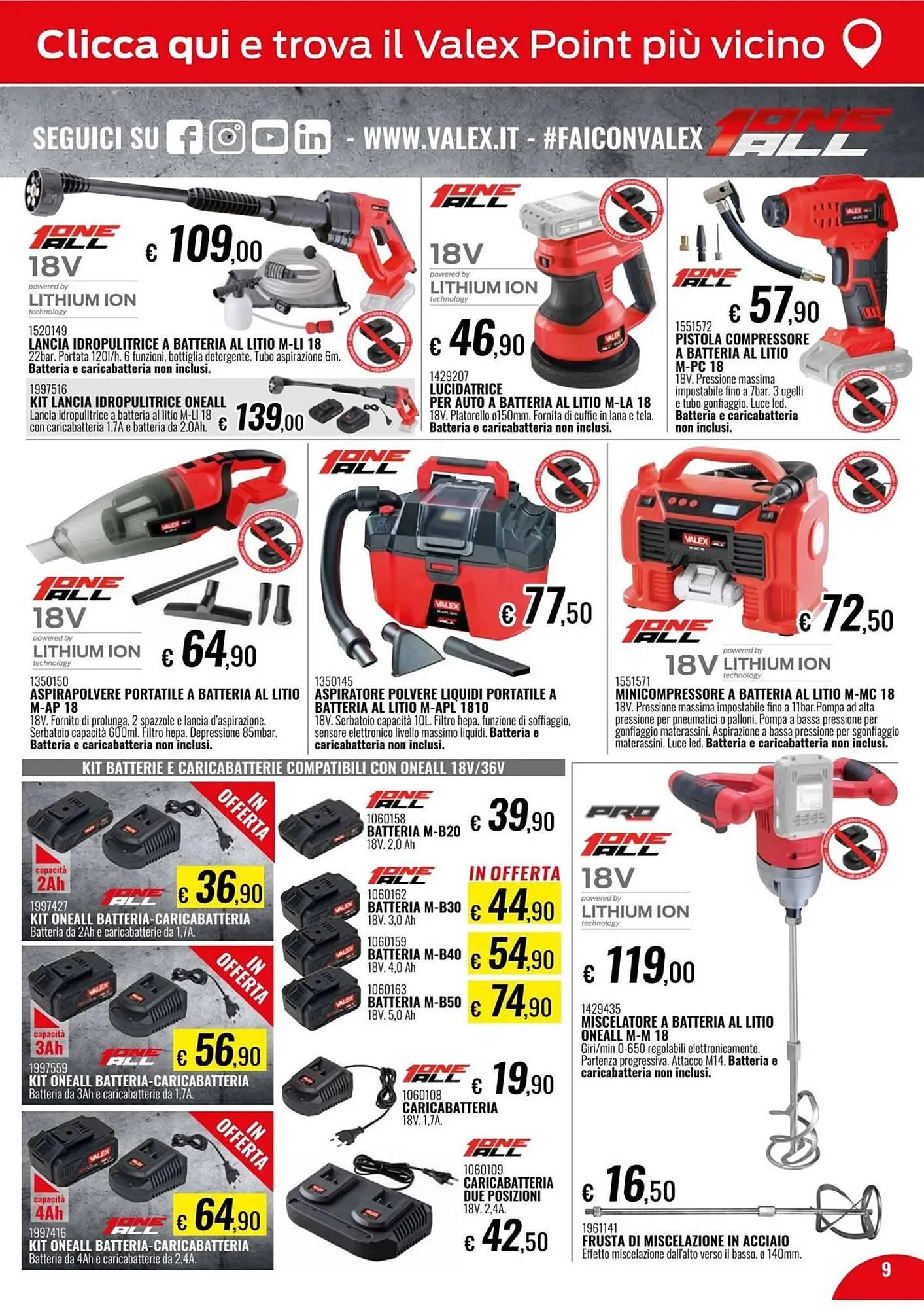 Volantino Valex da 5 marzo a 31 dicembre di 2025 - Pagina del volantino 9
