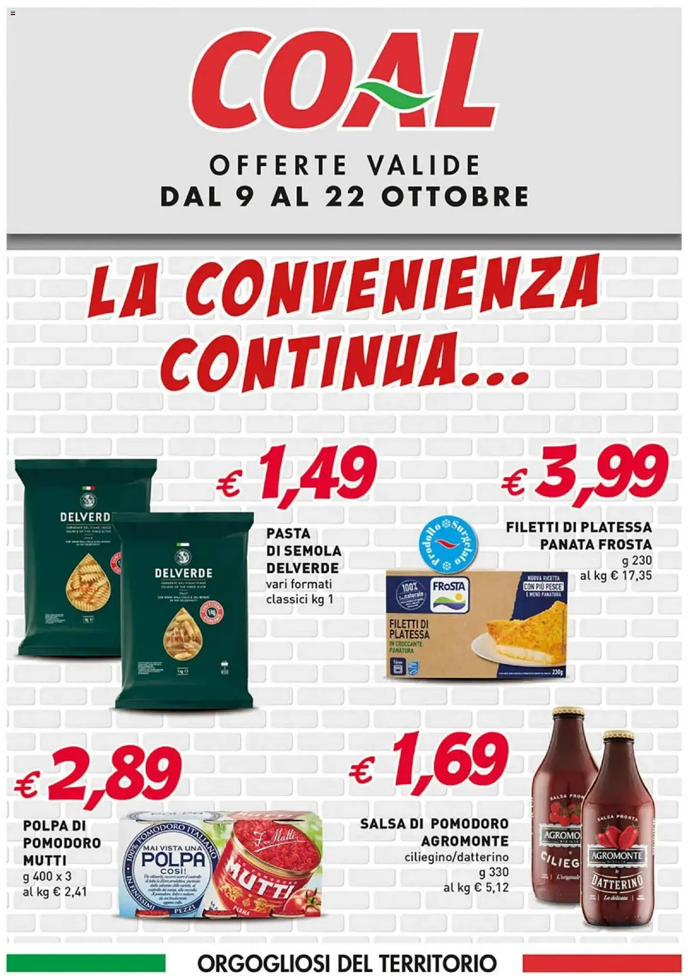 Volantino Coal da 9 ottobre a 22 ottobre di 2025 - Pagina del volantino 1
