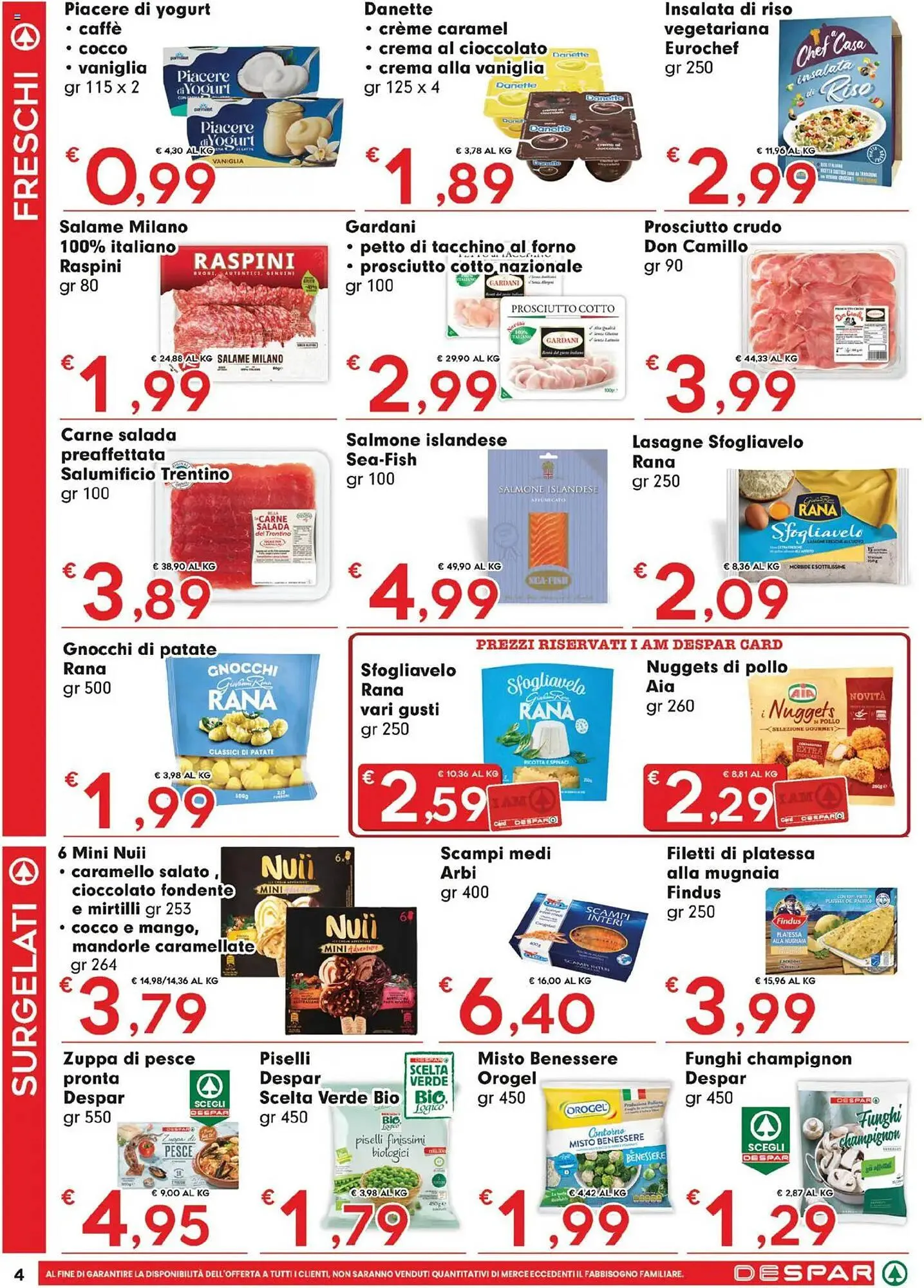 Volantino Despar da 3 luglio a 16 luglio di 2025 - Pagina del volantino 4