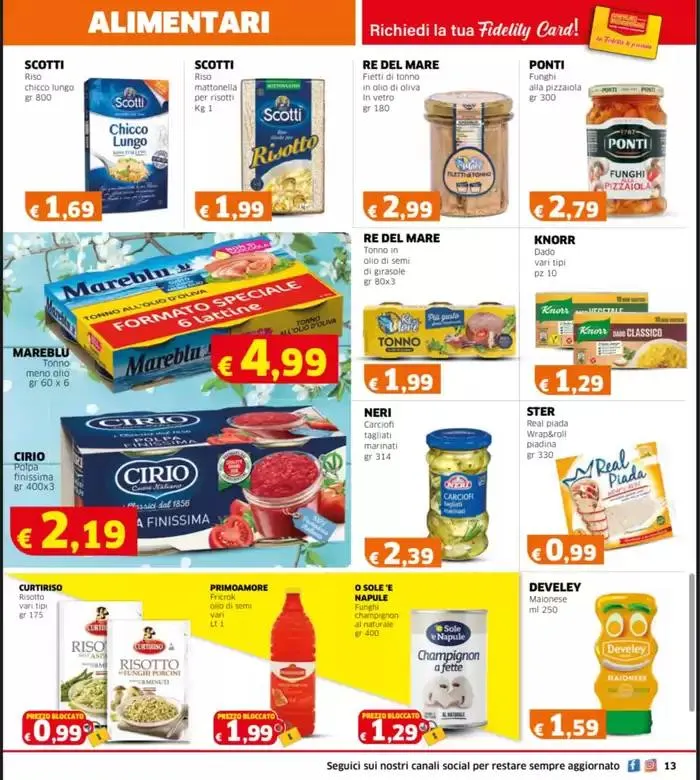 Dove tutto costa meno! da 18 marzo a 31 marzo di 2025 - Pagina del volantino 13