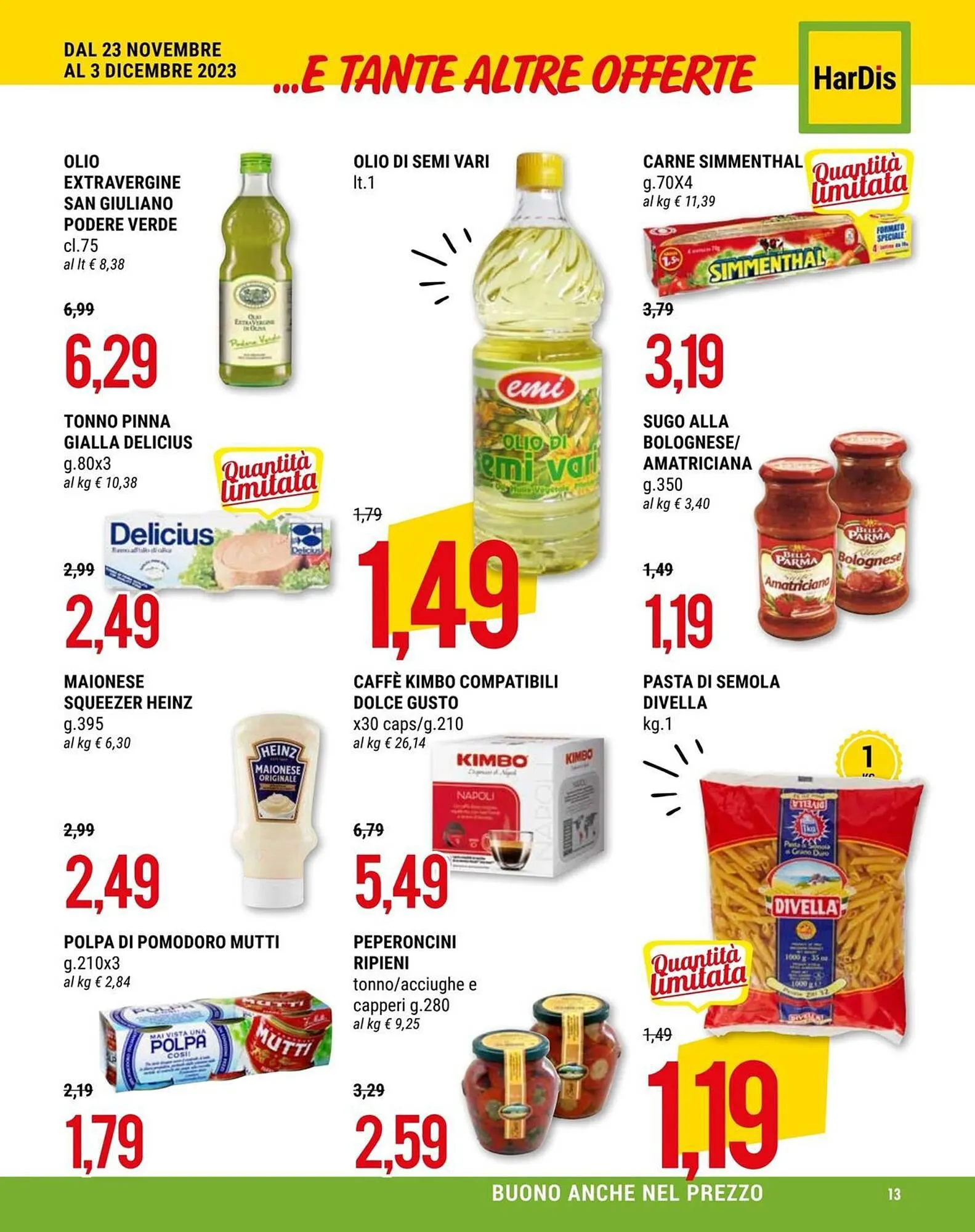 Volantino Hardis da 23 novembre a 3 dicembre di 2023 - Pagina del volantino 13