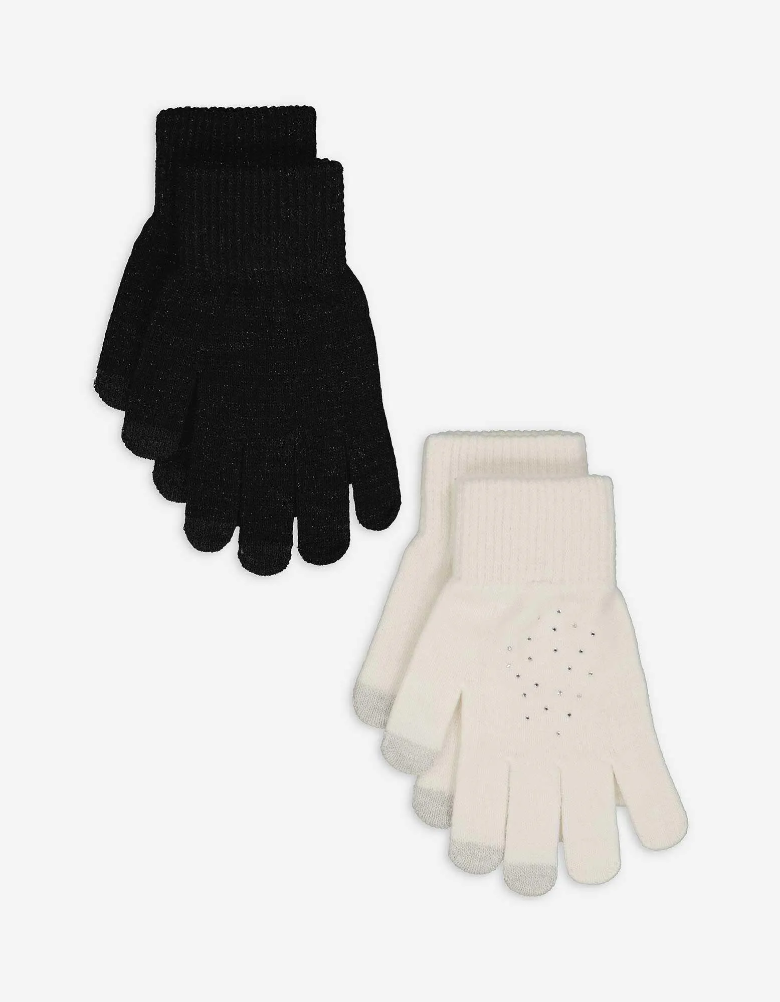 Guanti - Confezione da 2 - bianco