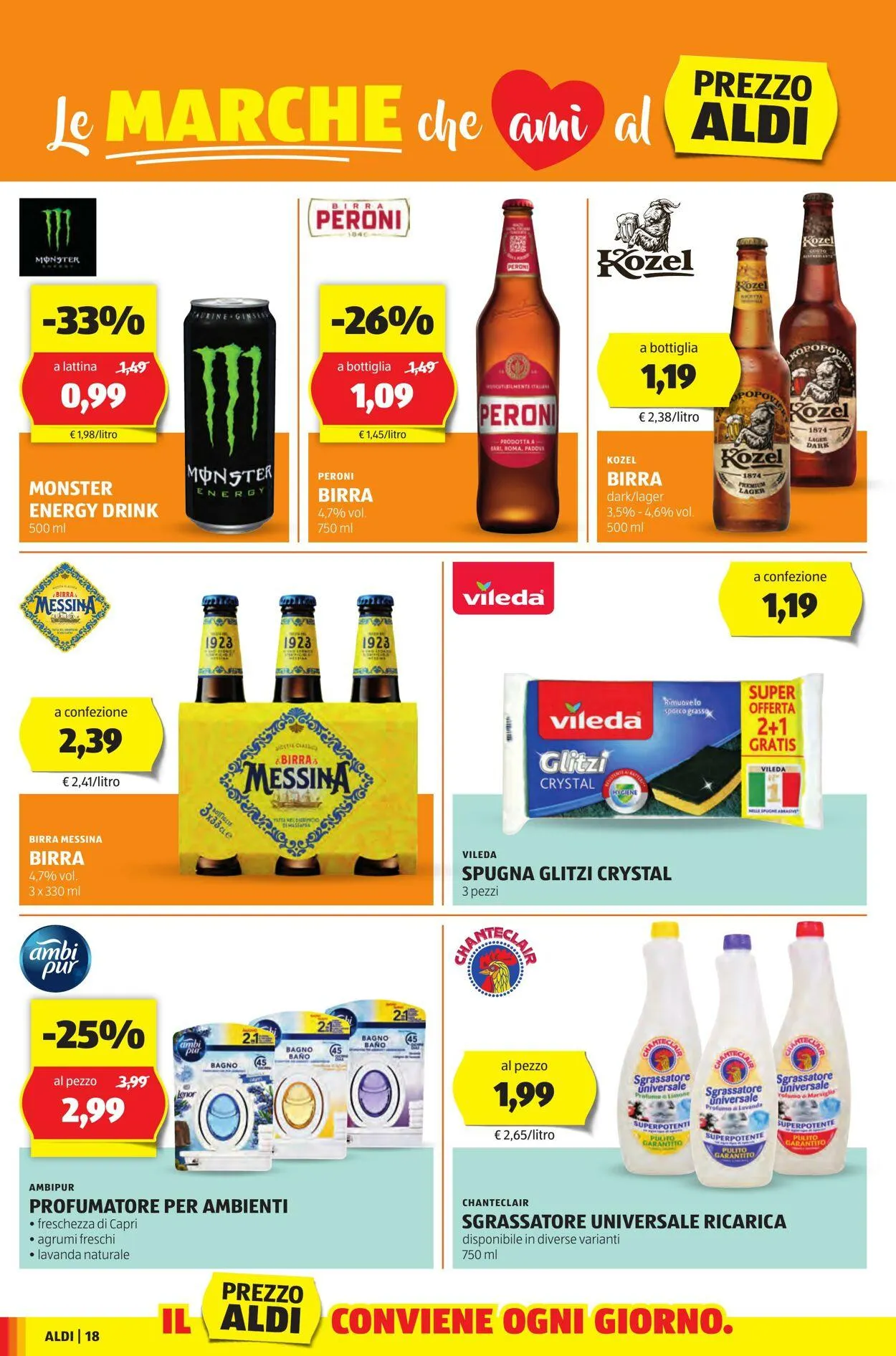 Aldi Volantino attuale da 28 aprile a 4 maggio di 2025 - Pagina del volantino 18