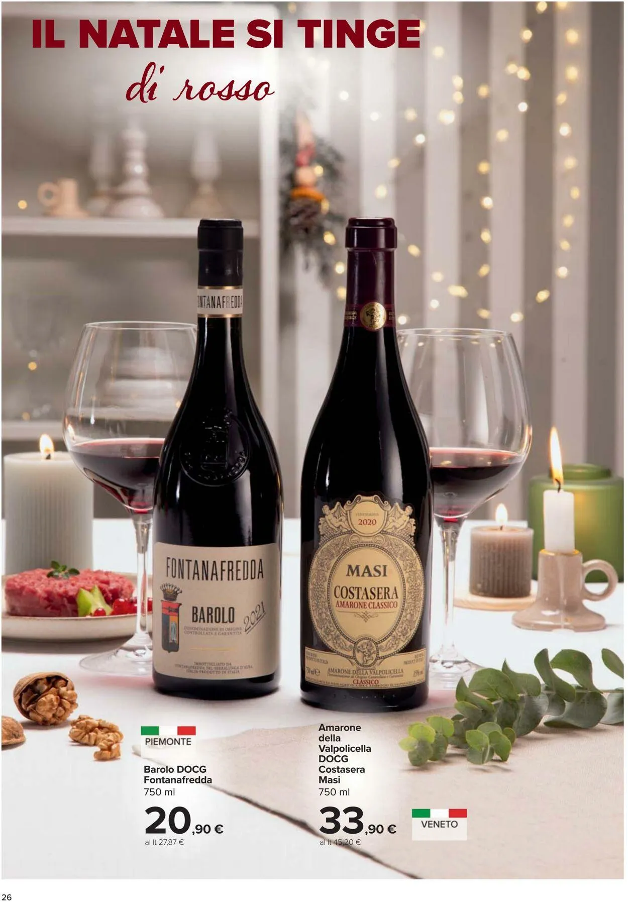 Carrefour Volantino attuale da 27 novembre a 24 dicembre di 2025 - Pagina del volantino 26