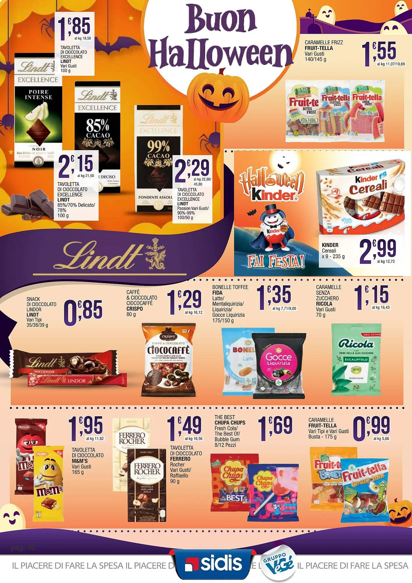 Volantino Sidis da 16 ottobre a 28 ottobre di 2023 - Pagina del volantino 18