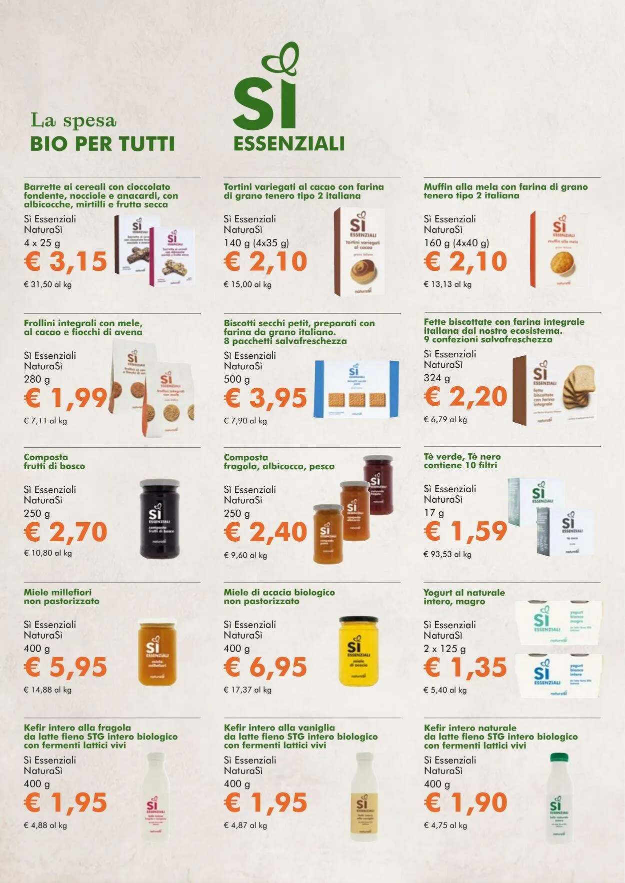 Natura Sì Volantino attuale da 31 luglio a 14 agosto di 2025 - Pagina del volantino 3