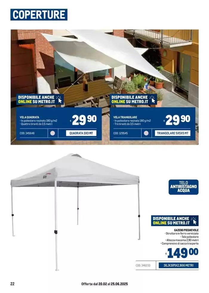 Arredo Esterno da 20 febbraio a 25 giugno di 2025 - Pagina del volantino 22