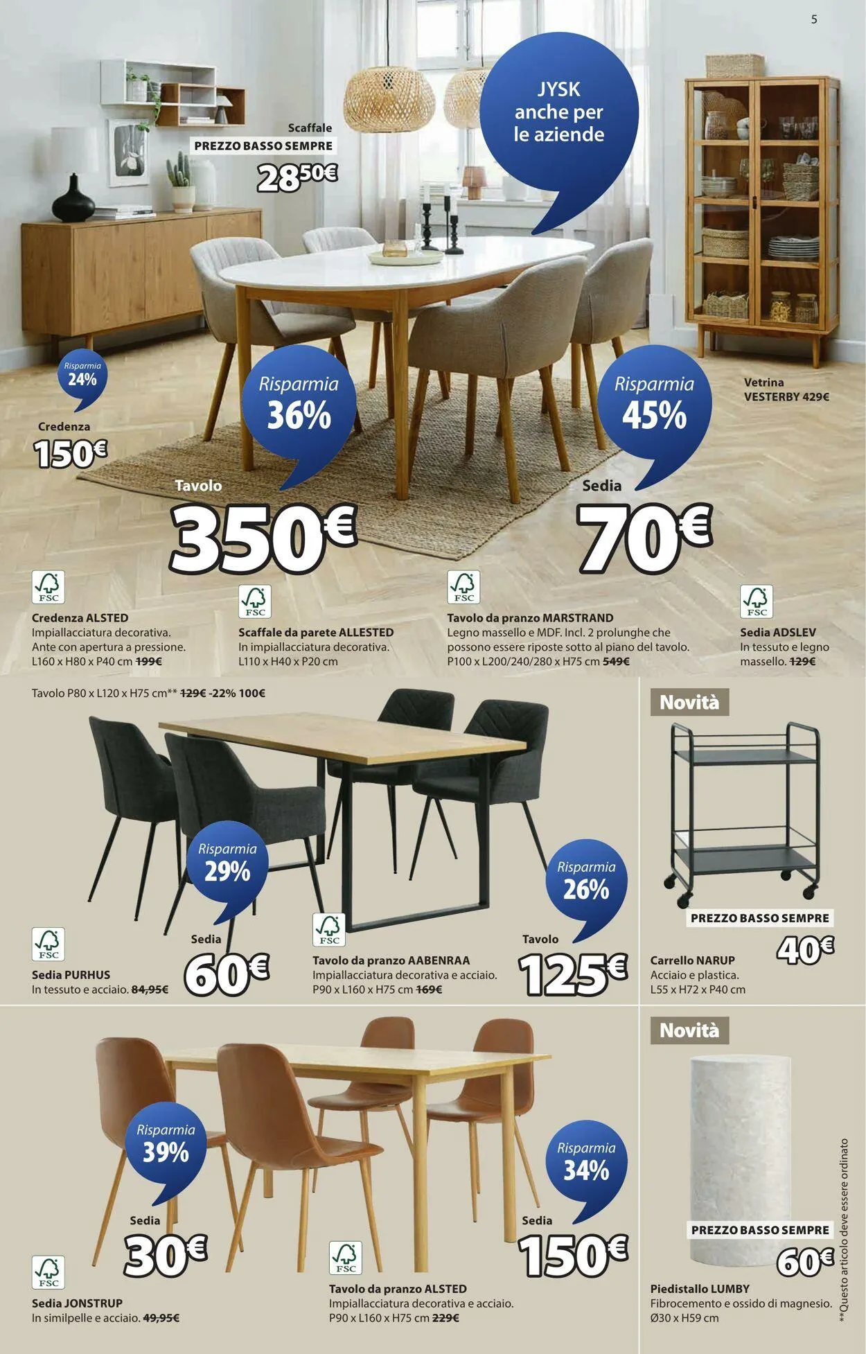 Jysk Volantino attuale da 2 ottobre a 16 ottobre di 2025 - Pagina del volantino 6