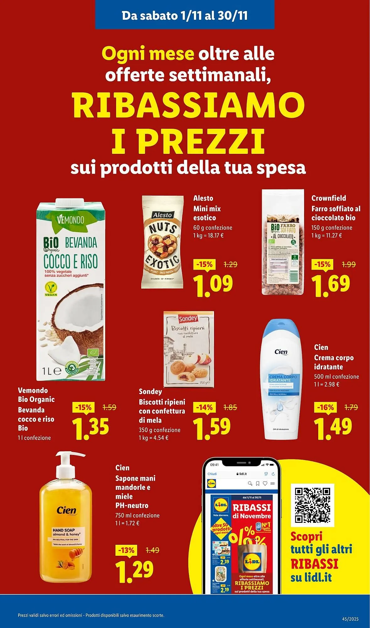 Volantino Lidl da 3 novembre a 9 novembre di 2025 - Pagina del volantino 21